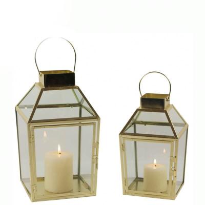 China Modern Home Decor Design for Home Decor and Wedding Dining Party Modern Candle Holder with Lid Candle Holders Glass Lanterns for sale