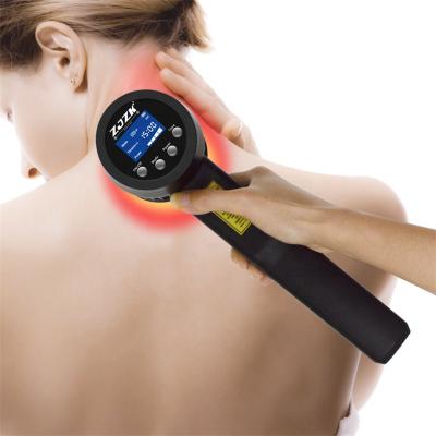 China low level laser therapy (lllt) for cold purpose clinical lllt handheld laser therapy device with CE laser therapy for neuropathy 95*75*290mm /0.98kg for sale