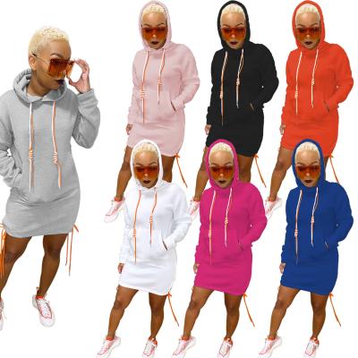 China Hot Sale Antibacterial Women's Fitness Wear Sweater Dress Hoodies Jogging Breathable Women Sportswear Casual Running Sets for sale