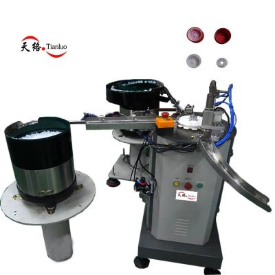 China stability cap gasket assembly machine/plastic automatic gasket and cap assembly machine for sale