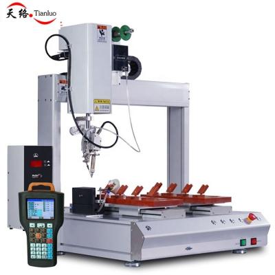 China Stability Equipment Double Deck Auto Welding Rotary Desktop Automatic Welding Machine for sale