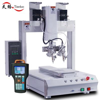 China Stability Equipment Double Head 3 Axis Auto Spot Welding Automatic Welding Machine for sale