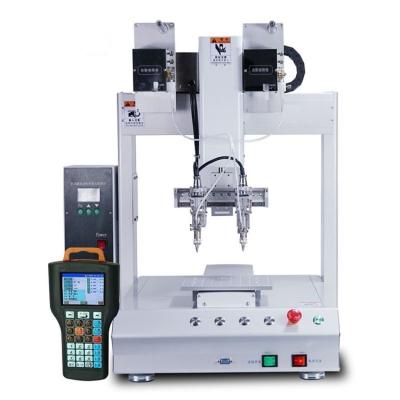 China Stability Desktop Machine Automatic PCB Board Welding Three-axis Welding Machine for sale