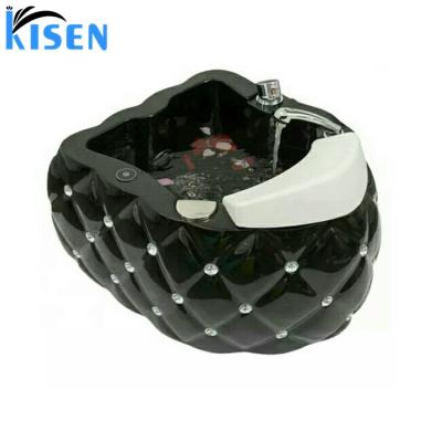 China Modern Luxury Kisen Beauty Salon Furniture Pedicure Sink Pedicure Basin Basin Bowl for sale