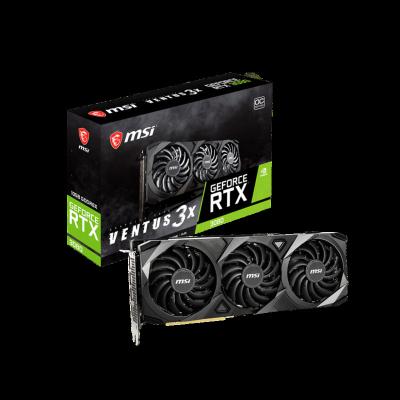 China 2022 Brand New MSI RTX 3080 Ventus 3x Gaming Gpu Graphics Card 10gb Non Lhr Desktop Card for sale