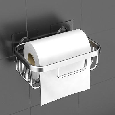 China Modern Ready To Ship High Quality Unperforated Toilet Paper Holder Bathroom Tissue Paper Basket for sale