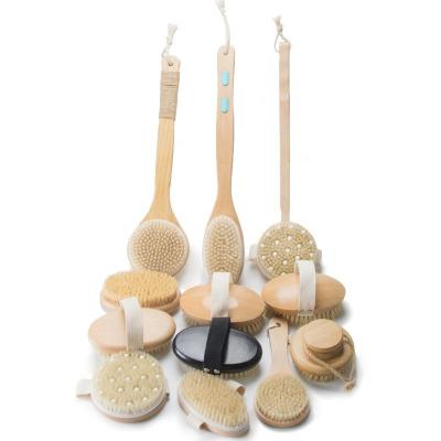 Chine Les fibres de cuivre naturel, végétalien, brossé en bois, pinceau de massage du corps 0,15 kg à vendre