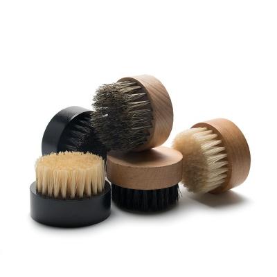 China Percha de barba de jabalí personalizada con cepillo de barba para hombres con bigote redondo Percha duradera en venta