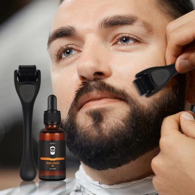 China Men's Personal Care Organic Argan Oil For Beard Growth With Roller for sale