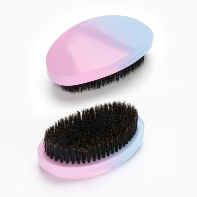 Κίνα Προσαρμοσμένο λογότυπο 360 Wave Brush PU Gradient Glossy Soft Medium Bristle ξύλο καμπυλωτό προς πώληση