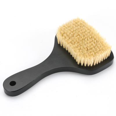 China Abeis Square Dry Body Bath Shower Brush Organic Sisal Custom Color for sale