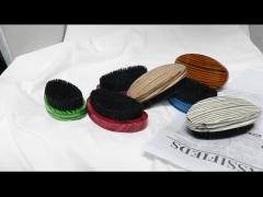 360 Curved Wave Brushes For Men Hair Soft Medium Hard Boar Bristle PU Paint