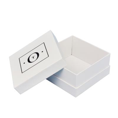 China New Product Simple Design Luxury Modern Branded Watch Packaging Box Recyclable White Watch Box With Lid for sale