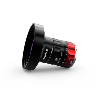 China 10MP Fixed Focal Lens C Mount CCTV Kamera Maschinelle Sicht Optische Linse zu verkaufen