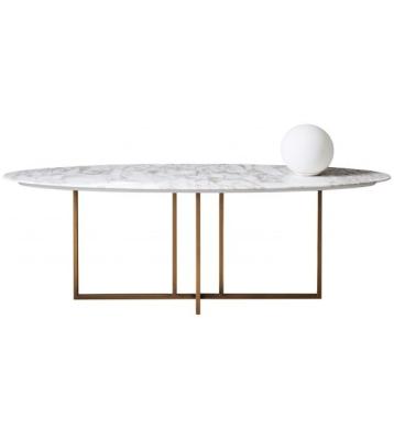 China (Size)2022 New Italian Style Adjustable Design Customized Large Size Marble Dining Table For Dining Room Furniture for sale