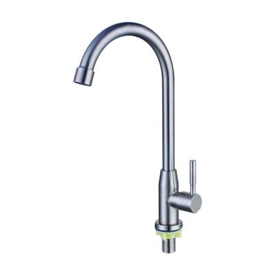 China Kinglions 304 Stainless Steel Thermostatic Faucet Single Cold Kitchen Faucet Sink Faucet for sale