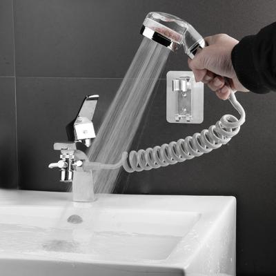 China Kinglions Faucets Bathroom Basin Faucets Thermostatic Faucet Supplement External Shower Head Sink Faucet Water Divider Bidet Sprayer For Hair Washing Toilet for sale