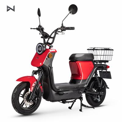 China New hot sale adults model led lights small electric scooter 800w moped electric motorcycle with pedals for sale