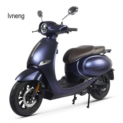 China LED Lights 4000W ECE Approved Electric Scooter Vespa Electric Motorcycle Vespa With Removeable Battery for sale