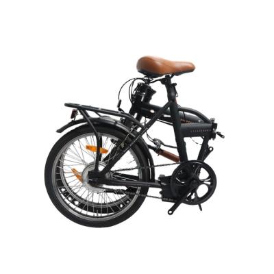 China Cheap Electric Bicycle 200w Lithium Battery Steel Folding Ebike for sale