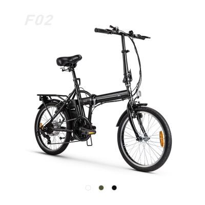 China Steel 20 Inch EN15194 Folding Electric Bicycle 200W CE Ebike Drop Boarding Cheap Electric Bikes Adult Electric Bike for sale