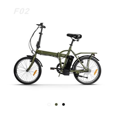 China LVNENG 200W Electric Bikes EN15194 Steel Cheap Electric Bike Folding Electric Bicycle for sale