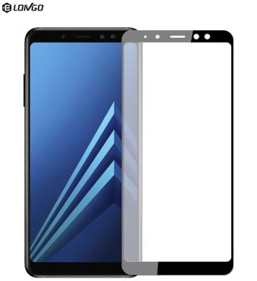 China New Next 2018 Mobile Phone Full Display Tempered Glass Screen Protector For Galaxy A8 And A8 Plus 2018 for sale