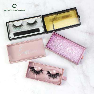 China Wholesale Custom Natural Eyelash Kit 3D Mink Magnetic Eyelash Set With Magnet Eyeliner for sale