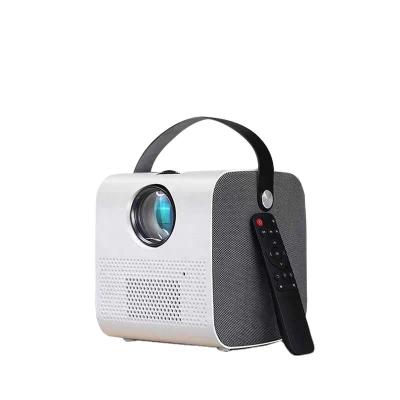 China Manual Focus China Mini Hd Led Projector White Plastic Metal Home Theater Home for sale