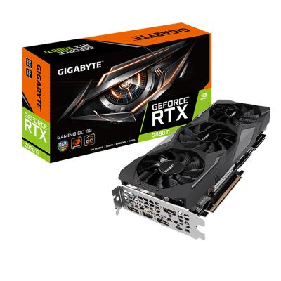 China RTX 2080Ti 11G workstation with GDRR6 used rtx 2080ti high gaming computing power overclocking card for sale