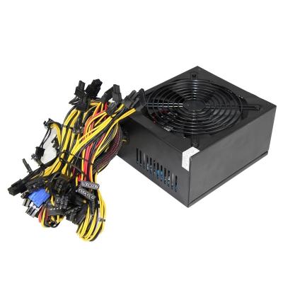 China Graphic card power supply taisu 1800W professional motherboard 24pin cpu4+4pin for sale