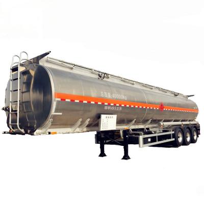 China Factory Direct Selling 3 Axle Truck Trailer Oil Tanker Trailers Aluminum Tanker Large Capacity 29000ltr 3 Axle Oil Tanker Semi Trailer for sale