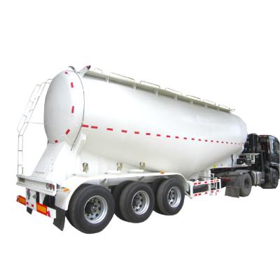 China Truck Trailer 3 Axles 40tons Cement Mixer Trailer Factory Concrete Mixer Trailer Plant For Construction 3 Axles Powder Tank Semi Trailer for sale