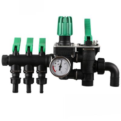 China Long Lasting Boom Agro Sprayer Adjustable Spray Pressure Regulator With Gauges for sale