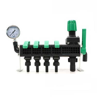 China Crop Spray Adjustable Pressure Regulator Pest Control Plastic Sprayer With Gauges for sale