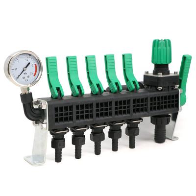 China Plastic Agricultural Self Propelled Sprayer Tractor Regulator With Pressure Gauge for sale