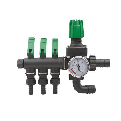 China Durable Hot Selling Adjustable Boom Agro Sprayer Spray Pressure Regulator With Gauges for sale