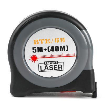 China Efficient Professional Custom Measuring Instruments BTE 2-in-1 Laser Tape Measure Laser Measurement Logo Various Distance 0.2-40m Digital for sale