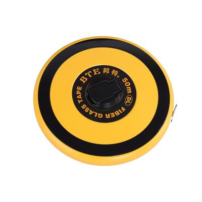 China BTE Easy 20m 30m High Accuracy Custom Made ABS Shell Fiberglass Measure Tape 50m Logo Industrial Grade Disc With for sale