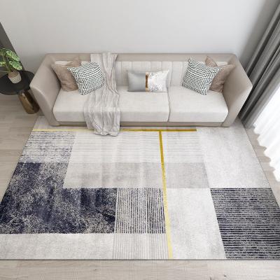 China High Quality Washable Style Nordic Cheap Modern Geometric Floor Living Room Rugs for sale