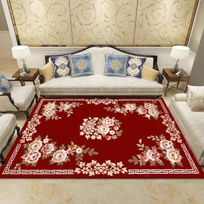 China Wilton High Pile Living Room Bedroom Wool Washable Luxury Machine Made Rugs for sale