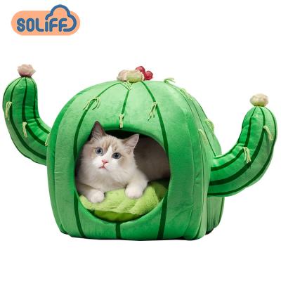 China Breathable Pet Comfortable Soft Dog Cat Bed For Round Customized Fluffy Plush Dog Bed Warm for sale