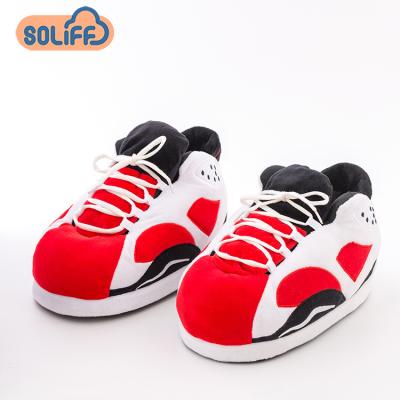 China Anti-odor China Factory Plush Yeezy Soft Sneaker Indoor Slippers for sale