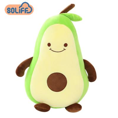 China Mondern Drop Shipping Cute Plush Stuffed Toys Avocado Shaped Pillow Avocado for sale