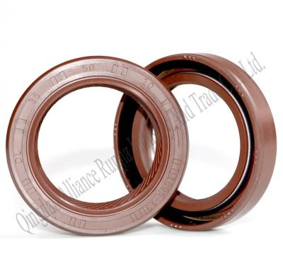 中国 OEM excavator FKM Oil Seal different size Metal Case Oil Seal customized colour Rubber Oil Seal 販売のため