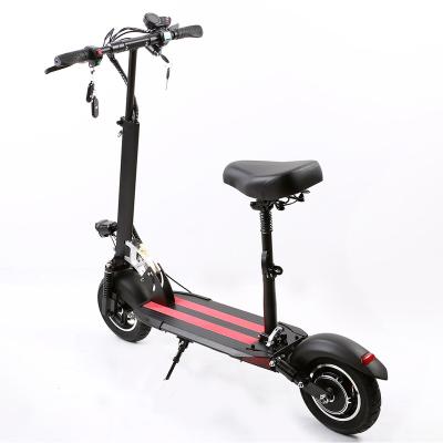 China Wholesale Price 12.5ah Battery 10 Inch Unisex Power 350w 500w Folding Off Road Adults E Scooter Outdoor Foldable Electric Motorcycle for sale