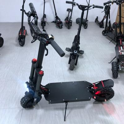 China Unisex Off Road Mobility All Terrain Smart E-scooter E Kick 2400W Motor Dual Scooter Two Wheel Foldable Electric Scooter For Adults for sale