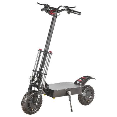 China Doubles Motor 70km/h 2400w Fat Wheel 11inch Tire Electric Scooter Unisex Elektro Electrico E Fast Offroad Wide Offroad Unisex Adults for sale