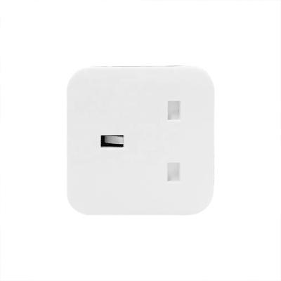 China Residential / Multipurpose Smart Home WIFI Plug In With Metering UK 16A Works With Alexa APP Controlled for sale