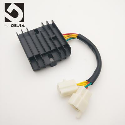 China High Quality Chinese CBT125 CB125T 5 Wires Motorcycle Voltage Regulator Rectifier CBT125 5 Leads for sale